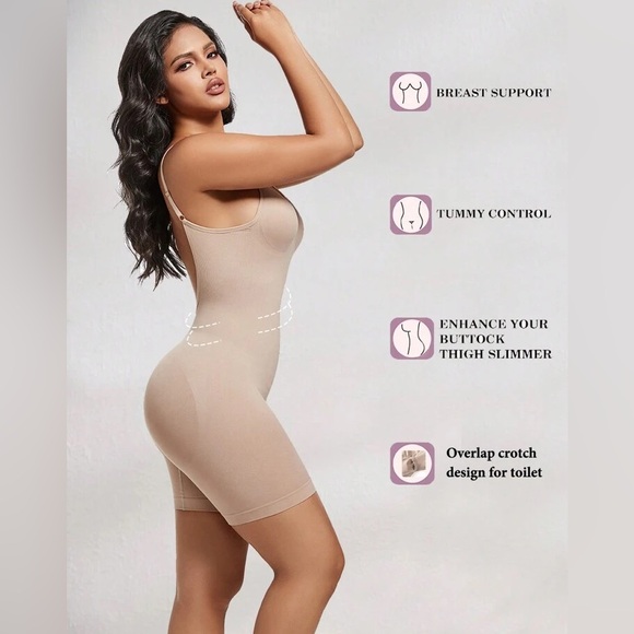 SEAMLESS BODYSUIT ROMPER SHAPE WEAR FAJAS - Picture 2 of 9